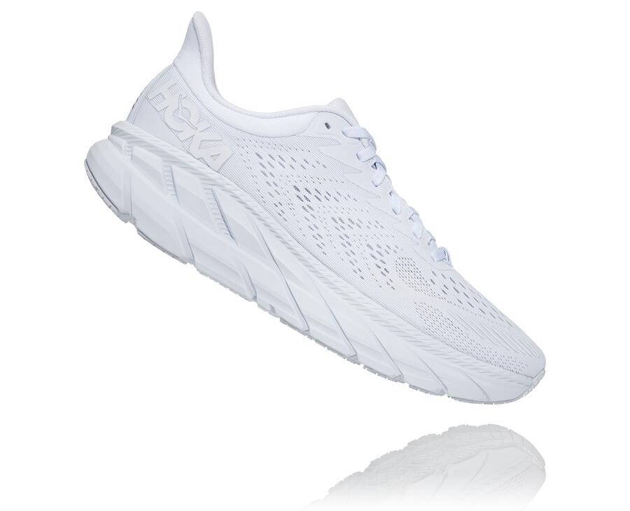 Hoka One One Løbesko Herre - Clifton 7 - Hvide - 520894IDS